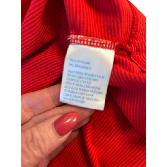 Southern Tide Soft Red Gameday Dress - Size M - Picture 7 of 9